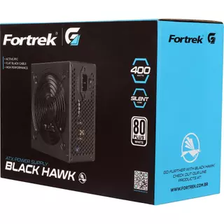 Fonte PC Gamer 400w Real 80 Plus PFC Ativo ATX Pronta Entrega Na Caixa Nova