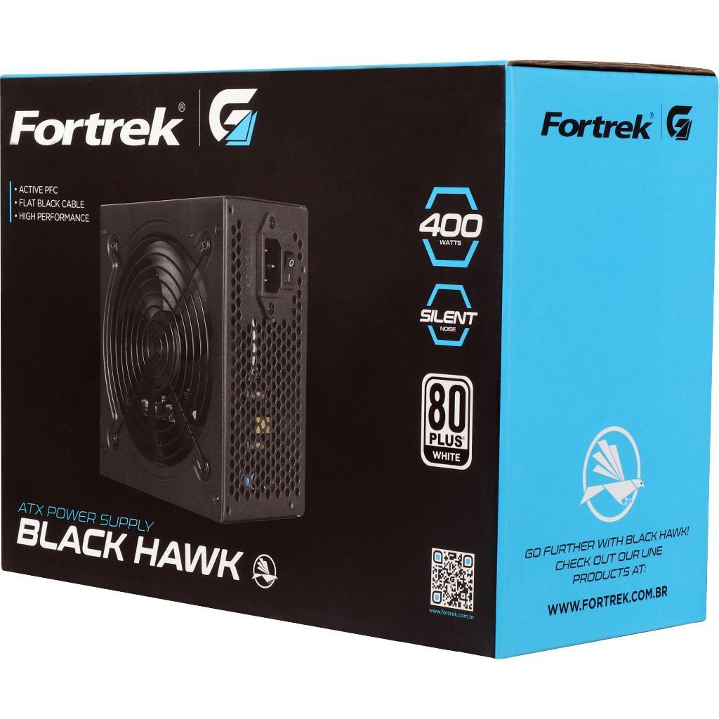 Fonte PC Gamer 400w Real 80 Plus PFC Ativo ATX Pronta Entrega Na Caixa Nova