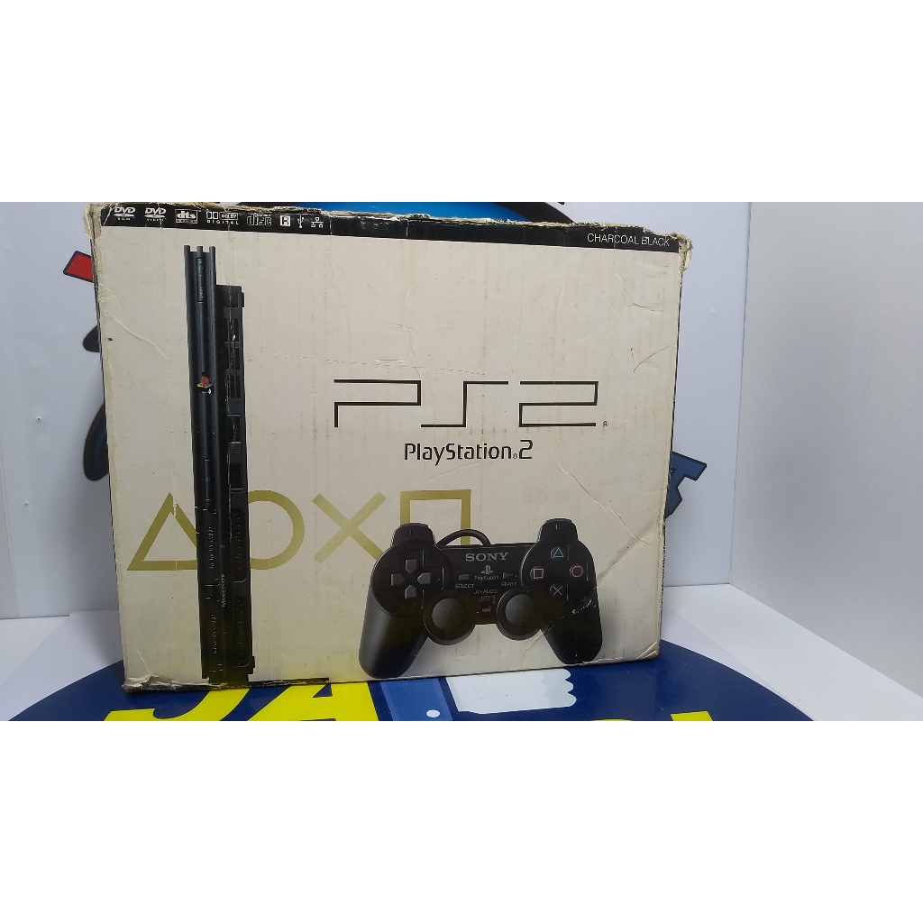 Caixa Vazia Original Ps2 Slim Mod. Scph 77006 playstation 2