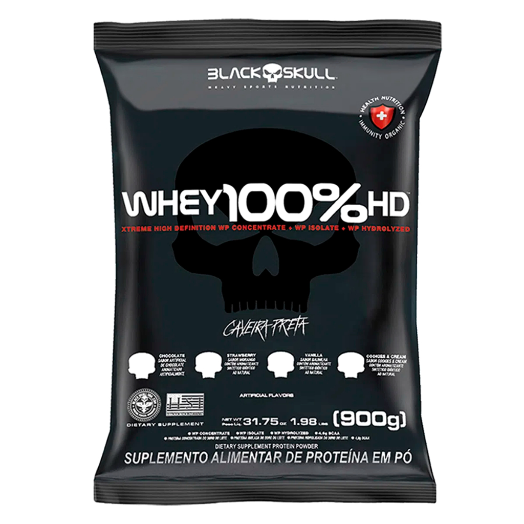 Whey Protein HD 900g Black Skull