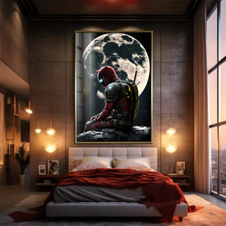 Quadro Decorativo GRANDE Alta Resolução Para Sala Quarto Escritório Quadro DeadPool