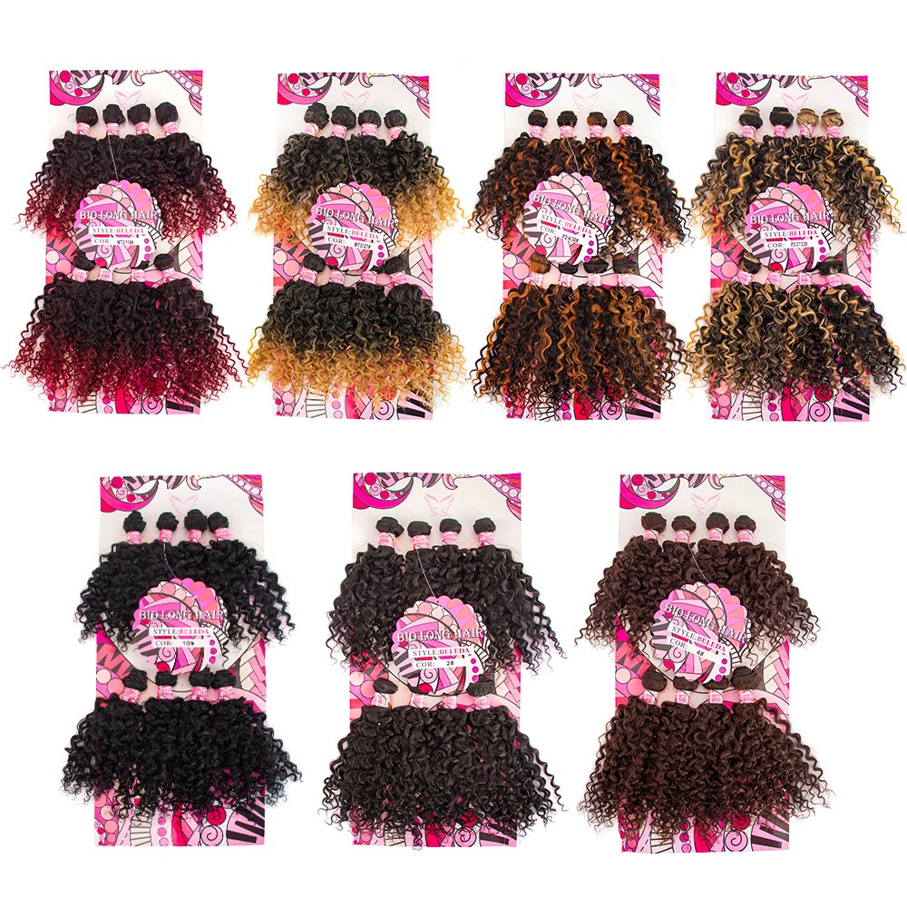 Cabelo Cacheado Curto Afro Moderno Para Crochet Braids