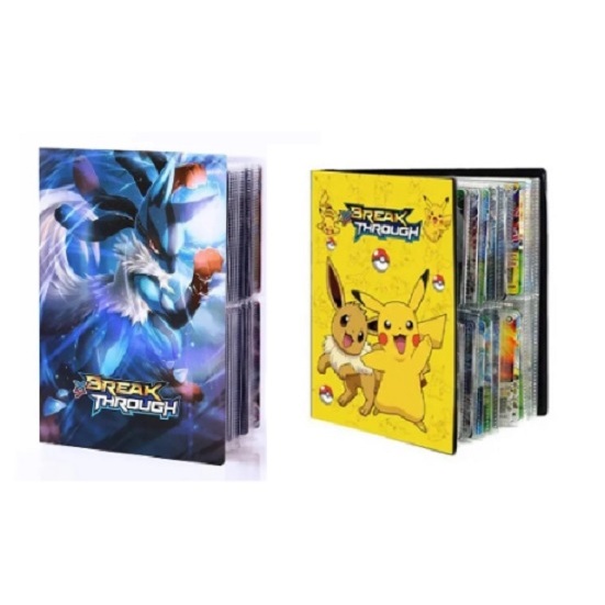 Álbum Pokémon 240 Cards Charizard Pikachu Promoção