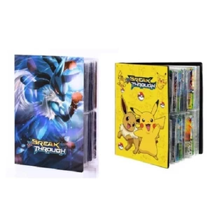 Álbum Pokémon 240 Cards Charizard Pikachu Promoção