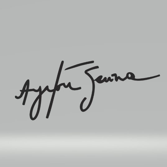 Ayrton Senna Autografo para Decoração.