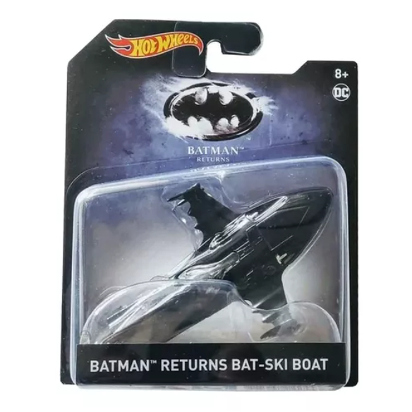 Carrinho Hot Wheels 1:50 Bat-ski Boat Batman Returns Mattel Batmobile ...
