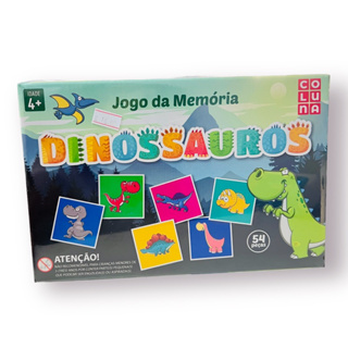 Jogo Supermemória Dinossauros - Loja Grow