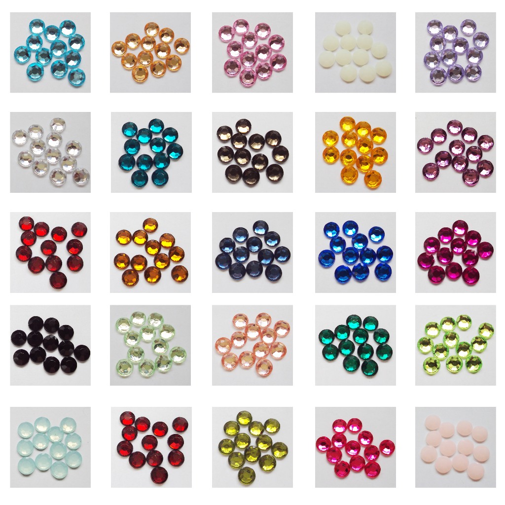 QUARKZMAN 10pz Gemme Ovali In Acrilico 30x40mm Strass Artificiali Con Retro Piatto Per Creazioni Fai Da Te Gioielli Pittura Viso Matrimonio Feste