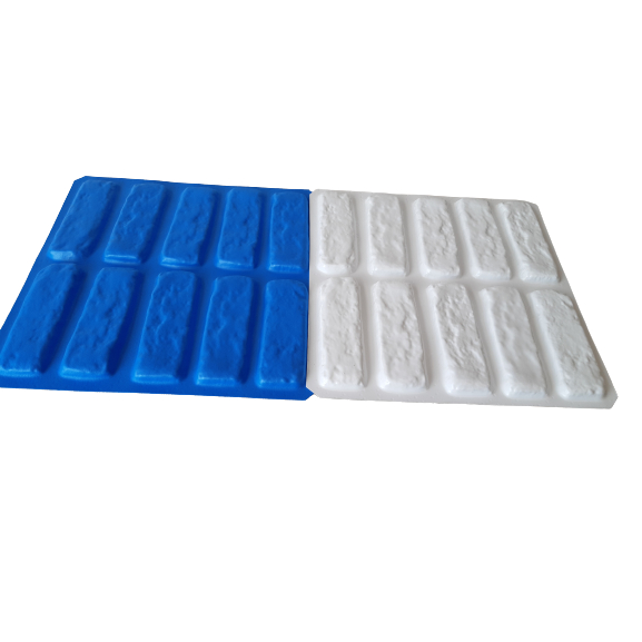 Forma para gesso 10 tijolinho rustico
