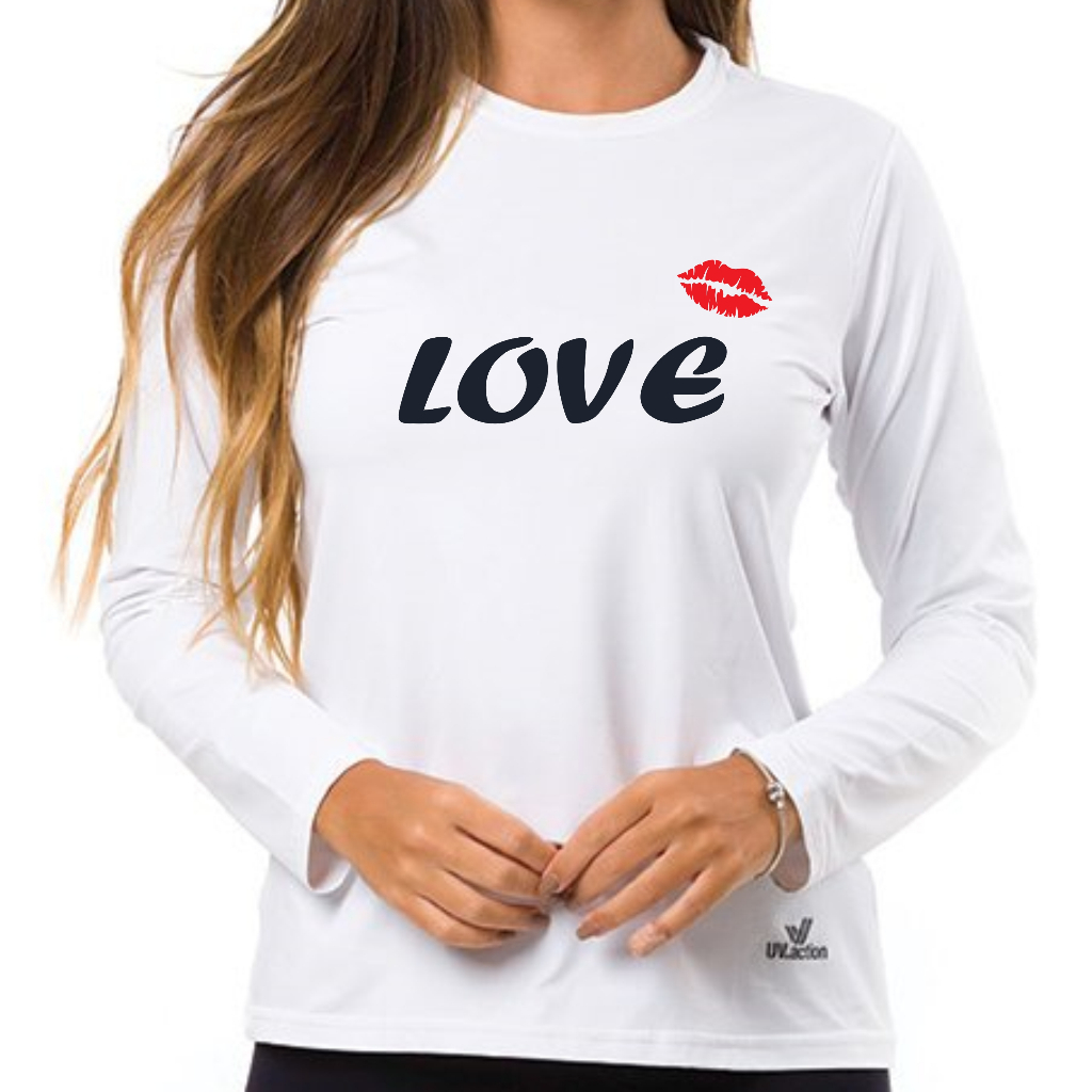 Blusas Femininas Verão Camisa UV Feminina Blusa Uv feminina camisa dry fit feminina.
