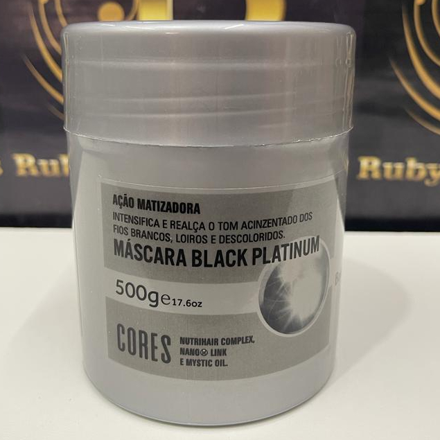 Matizador Platinado Baruc Deixa Branco neve o cabelo | Shopee Brasil