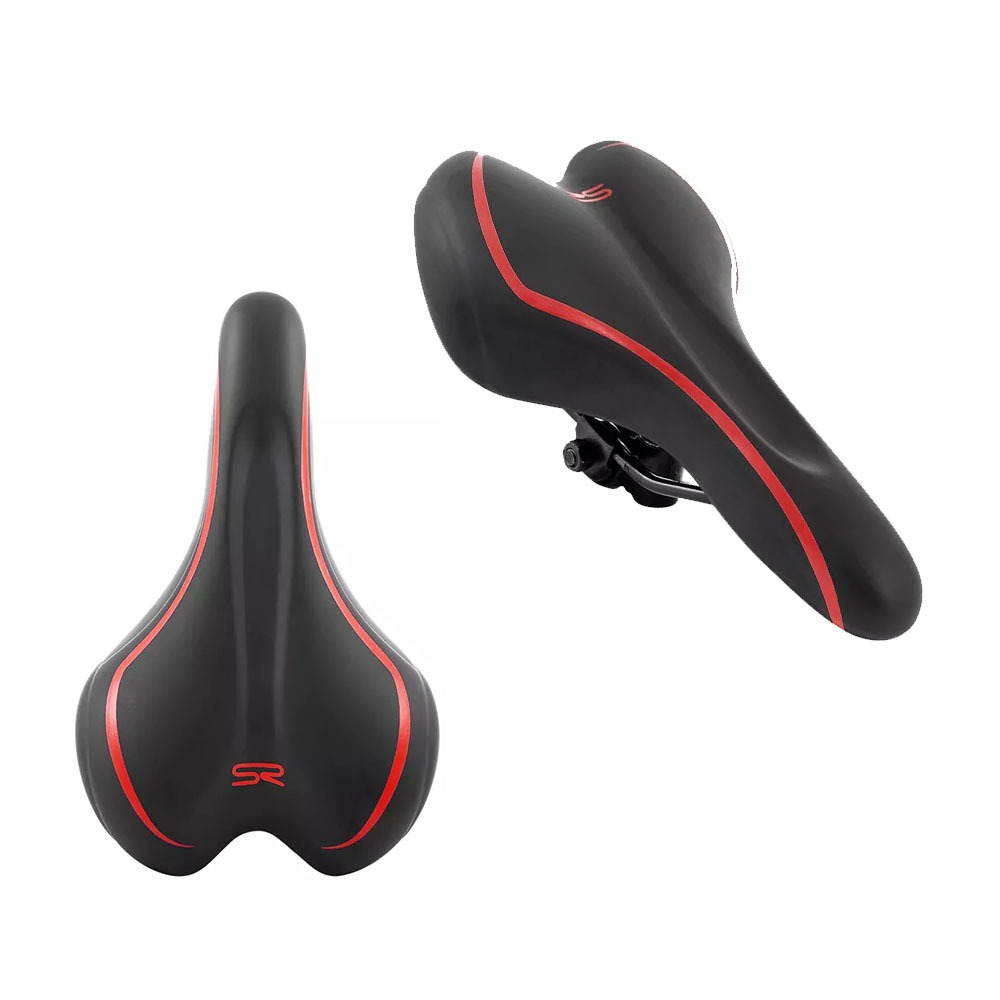 Selim em Gel Profissional Para Bike Bicicleta Mtb Leve