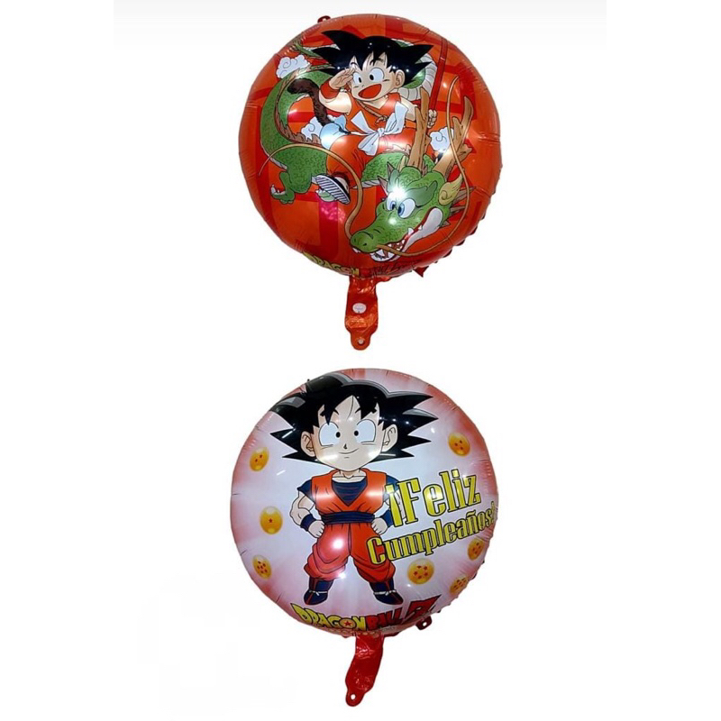 Goku Super Sayajin Dragon Ball- Kit 5 Balões