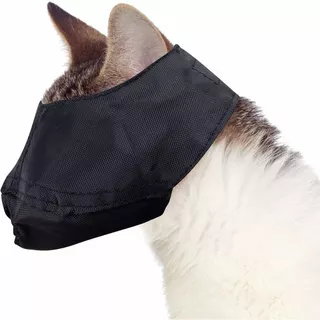 Focinheira De Nylon Com Velcro Para Gatos Nº 1