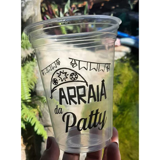 200 Copos Descartáveis Personalizados 440ml