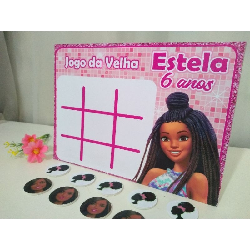 Oblee Marketplace  Kit Festa: 20 Lembrancinhas Barbie -papelaria  Personalizada