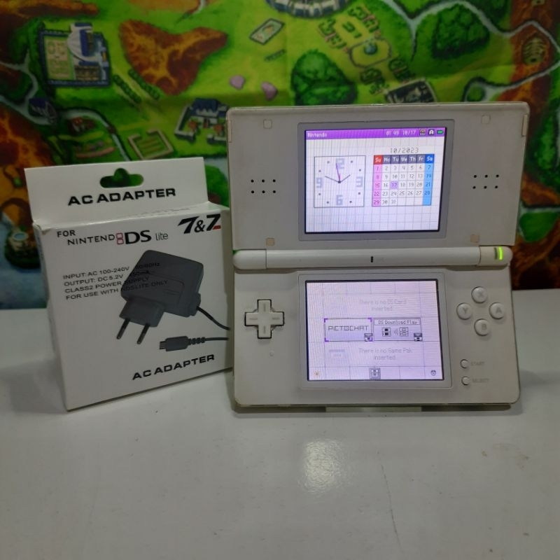 Nintendo DS Lite Branco NDS com carregador