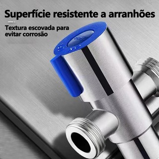 Registro Torneira Válvula Dupla Saída 1/2 Para Banheiro Cozinha Área De ...
