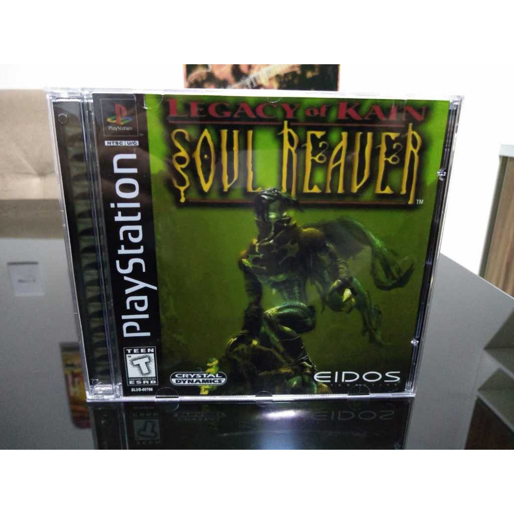 Legacy of Kain Soul Reaver (patch) - PS1 midia preta