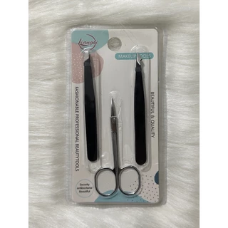 5 pacotes/Kit Manicure E Pédicure Alicate Tesoura Cortador 3 Peças em Oferta na Shopee