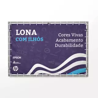 Banner 200 x 90 cm Lona com Ilhós ou Adesivo - Impressão Alta Qualidade