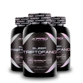 Kit 3x Triptofano Sleep Para o Sono 100 caps - XPRO Nutrition em Oferta na Shopee