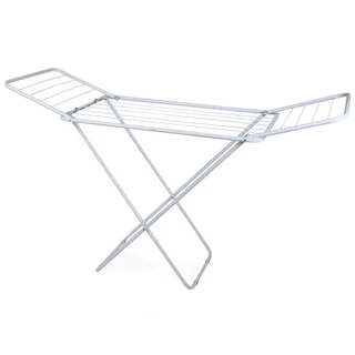 Varal de Chão Com Abas Slim em Aço Reforçado Branco - Mor em Oferta na Shopee