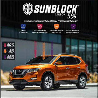 Película Insulfilm Nano Carbon G5/G20/G35 1 Metro de Largura por 1 a 5 Metros de Comprimento