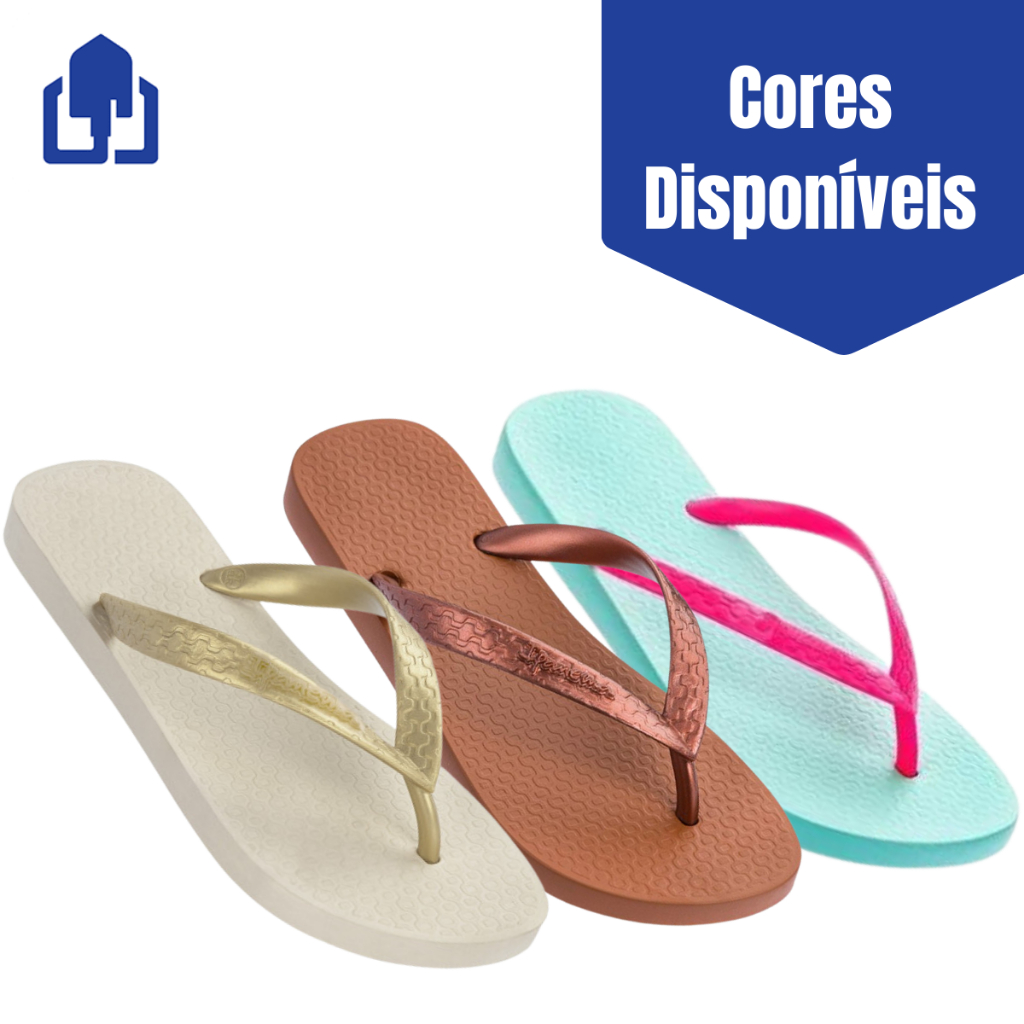 Chinelo Sandália Clássica Tradicional Varias Cores Ipanema | Shopee Brasil