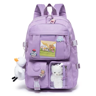 Mochila Escolar Trabalho Reforçada Feminina Passeio