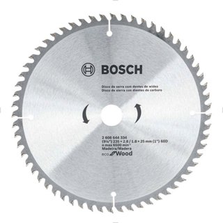 Disco Serra Circular para Madeira 235x25mm 60D Ecoline Bosch
