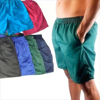 Kit 10 Shorts Masculino Adulto Caminhada Moda Praia Bermuda Academia Corrida