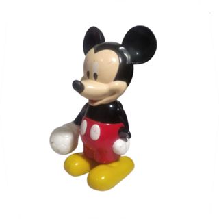 Boneco Mickey Mouse Antigo - Personagem Disney À Corda - 12 Cm