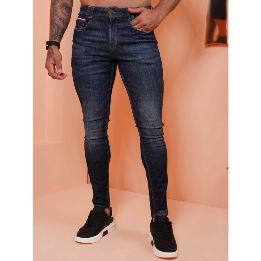 Calças jeans masculina pit hot sale bull