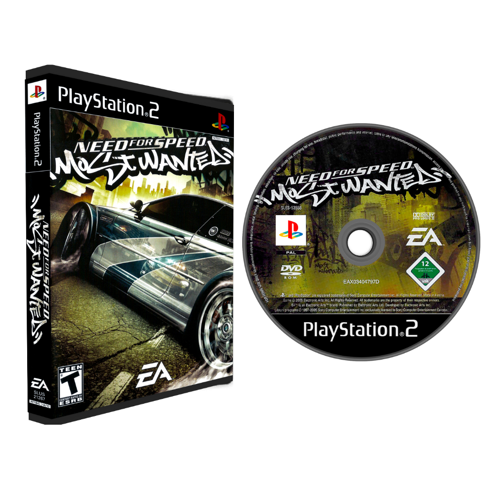 Need for Speed - Most Wanted - Black Edition ROM (ISO) Download for Sony  Playstation 2 / PS2 