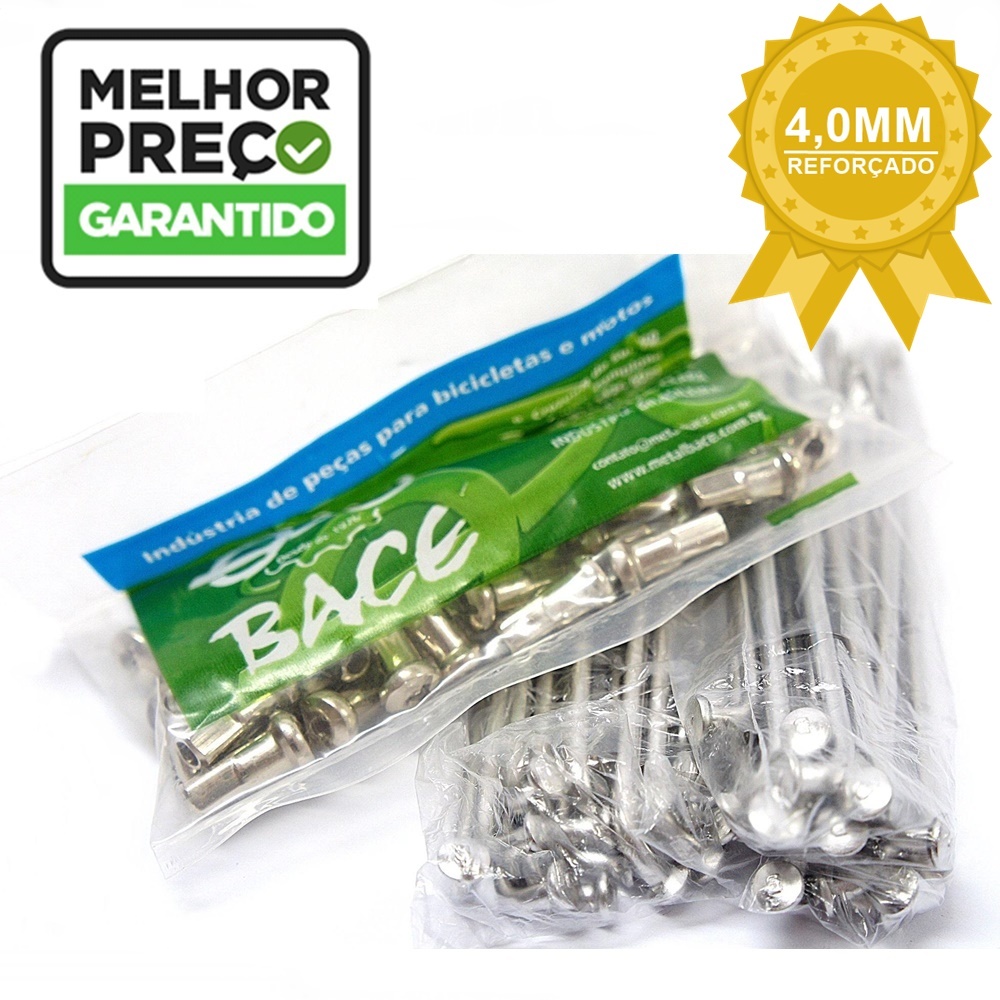 Jogo Raio Dianteiro XT 600E XT 600 Tenere Disco 4mm Cromado - MOTO BR