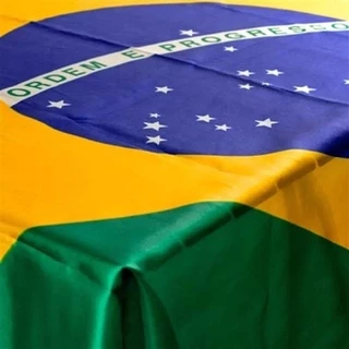 Bandeira do Brasil Grande 1,5mt X 90cm Dupla Face