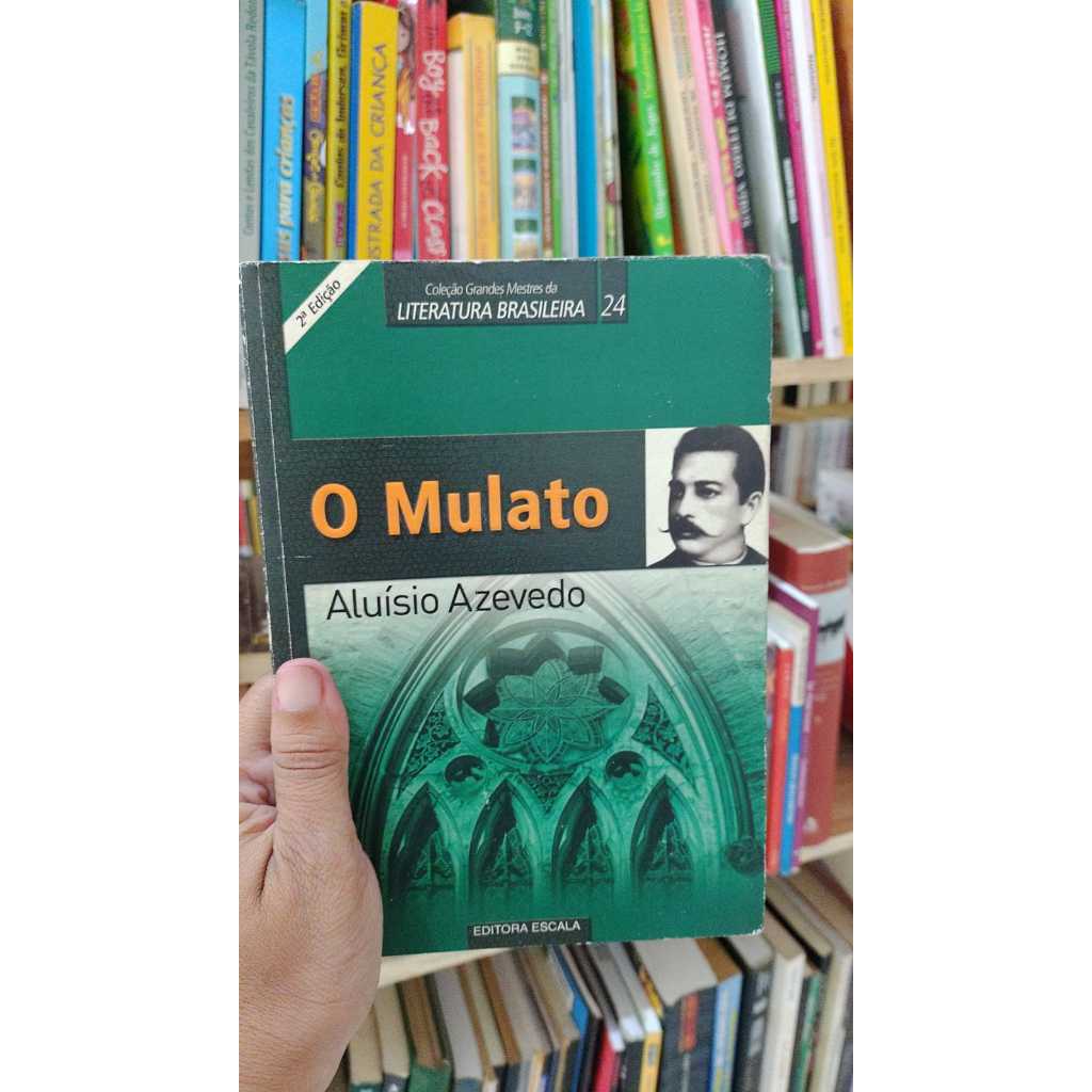 O mulato livros de capa comum autor Aluisio Azevedo | Shopee Brasil