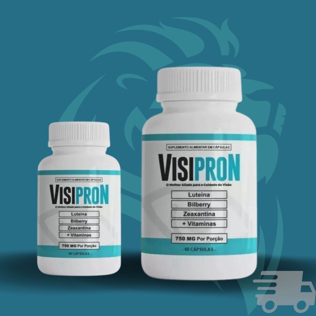 Kit C/2 Visipron 1 Pote - Fórmula Avançada Para O Cuidado Da Visão 60 ...