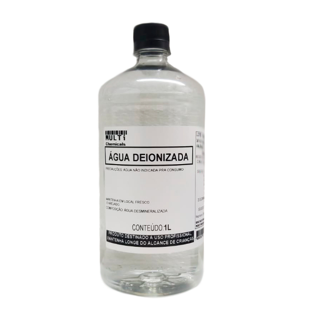 Água Desmineralizada - Deionizada - 1L