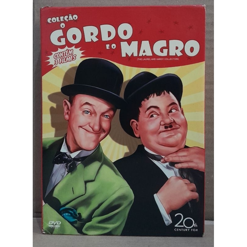 Dvd Coleção O Gordo e o Magro - Box C/ Luva - 3 Filmes - Ladrão Que ...