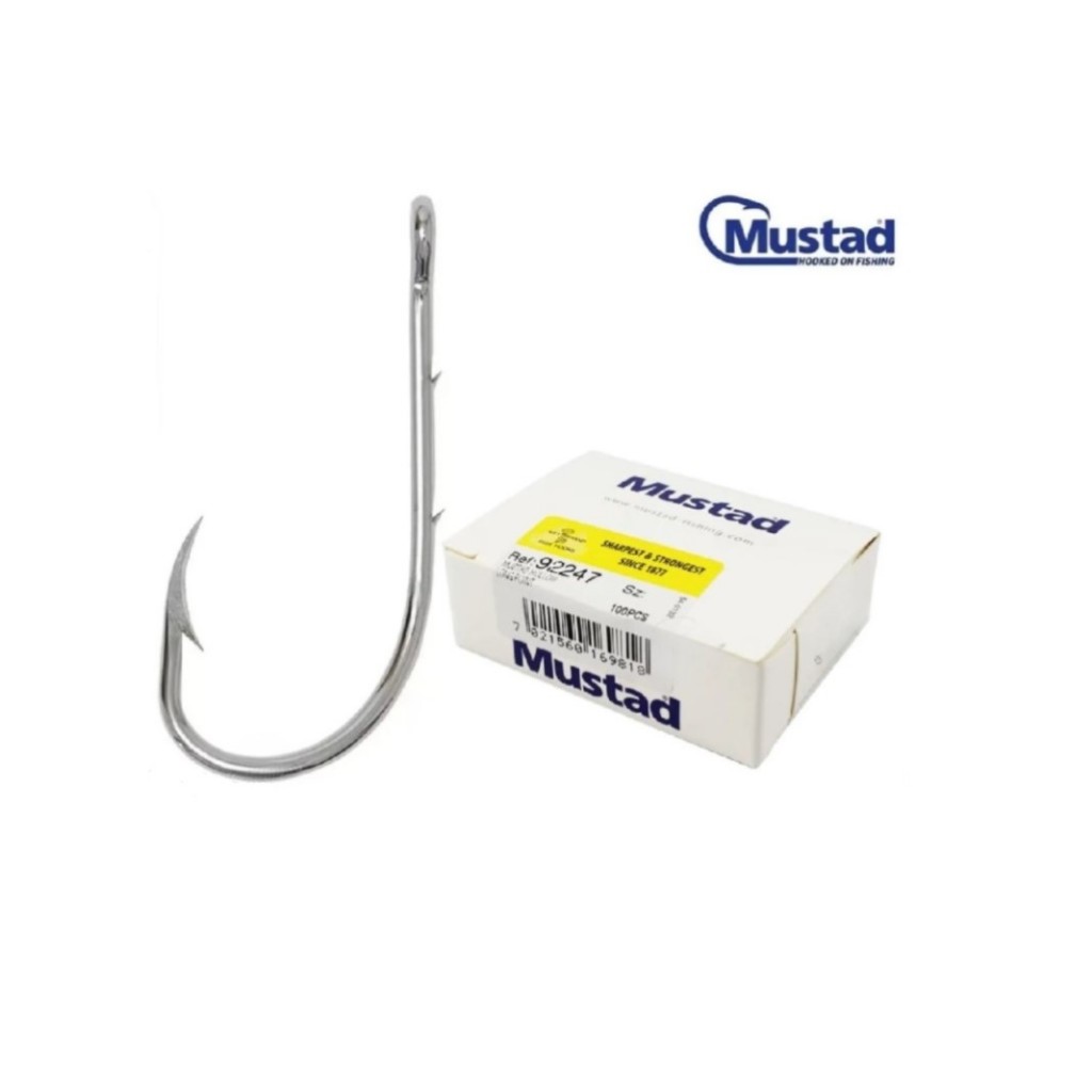 Mustad 92247 Baitholder Hooks (Size: 14, Pack: 50) Mustad 92247