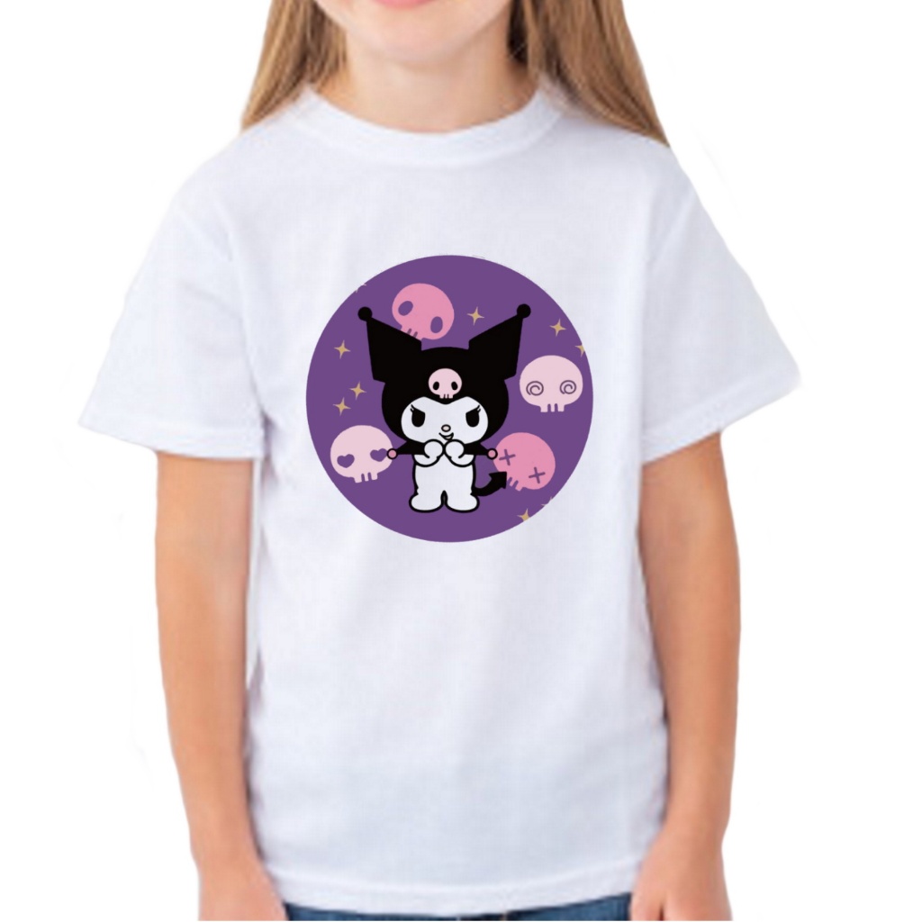 Camiseta Infantil Kuromi – Camiseta Kuromi | Shopee Brasil
