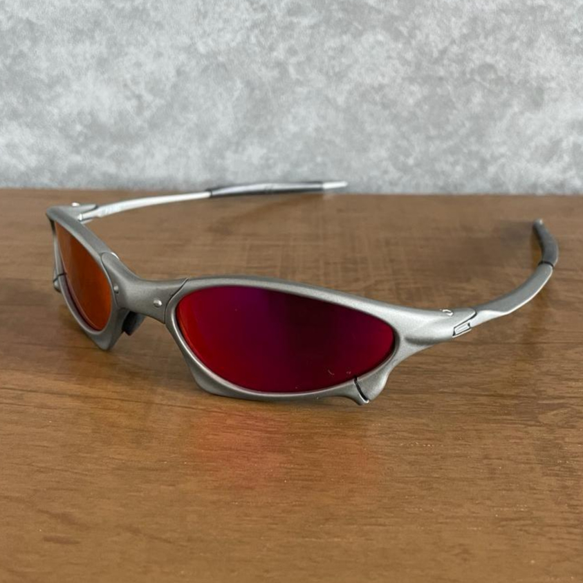 OAKLEY - Óculos Juliet X-Metal Ruby Iridium -USADO- - Pineapple