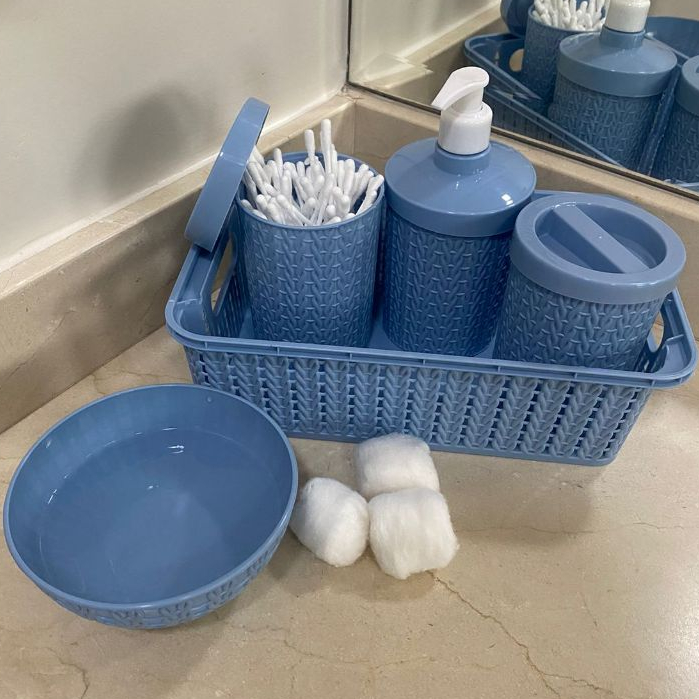 Set Higiene baby kit azure Azul