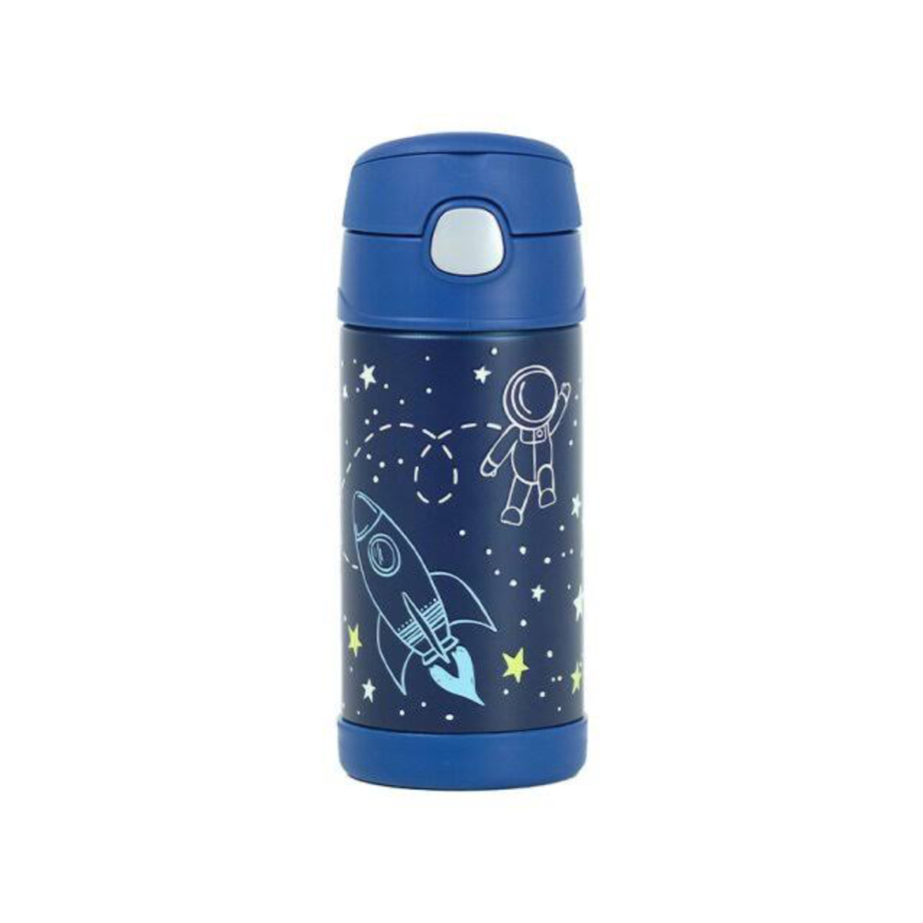 Garrafa Térmica Thermos Funtainer F401 Astronauta Azul 355ml Shopee Brasil