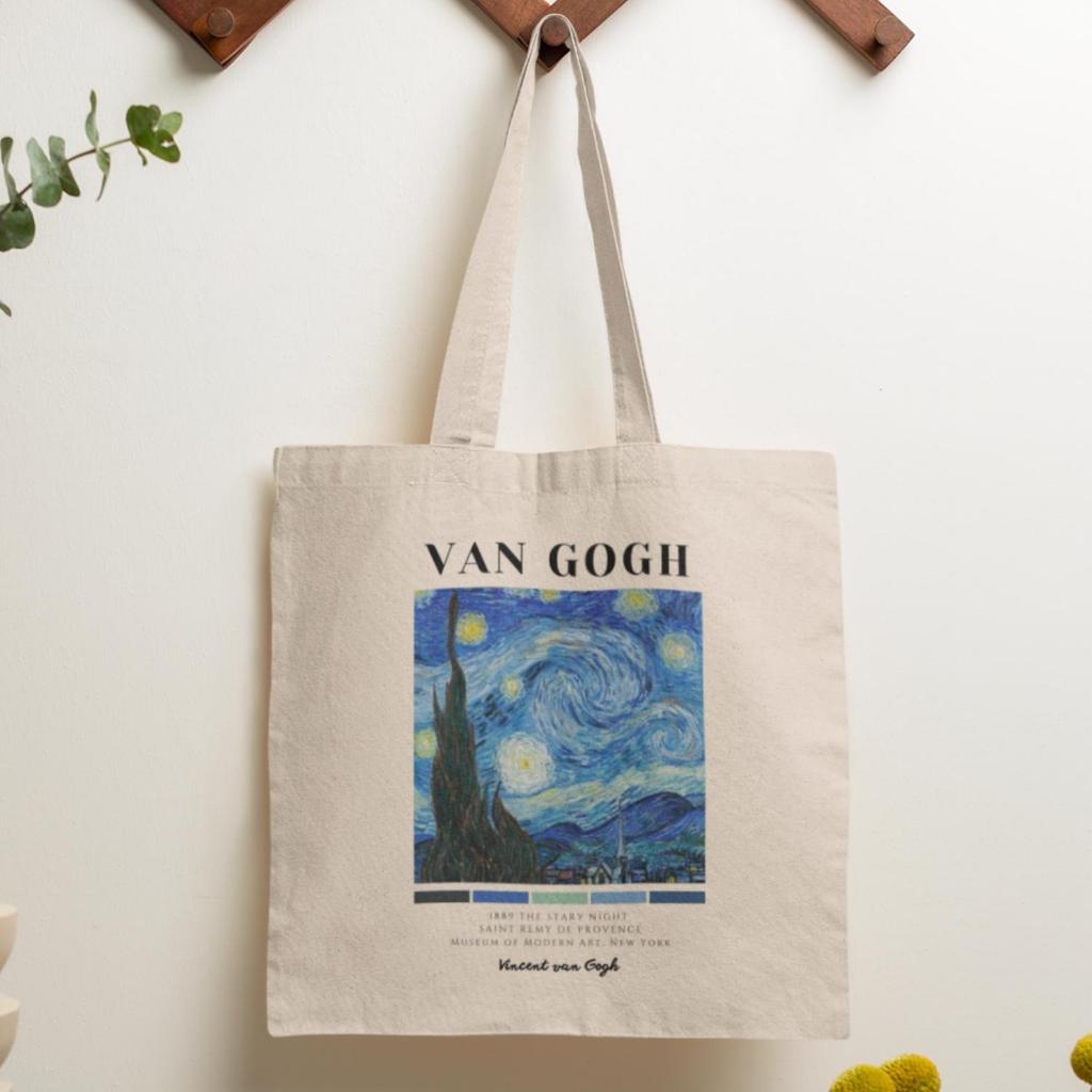 Ecobag Van Gogh - Uma Noite Estrelada - Bolsa Ecológica