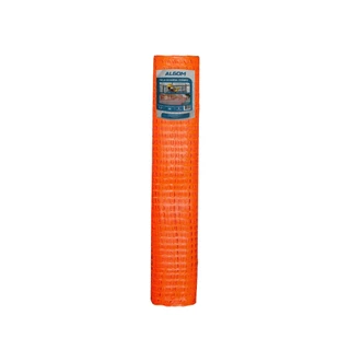 Tela Tapume Sinalização Laranja 1,20x50m Algom em Oferta na Shopee