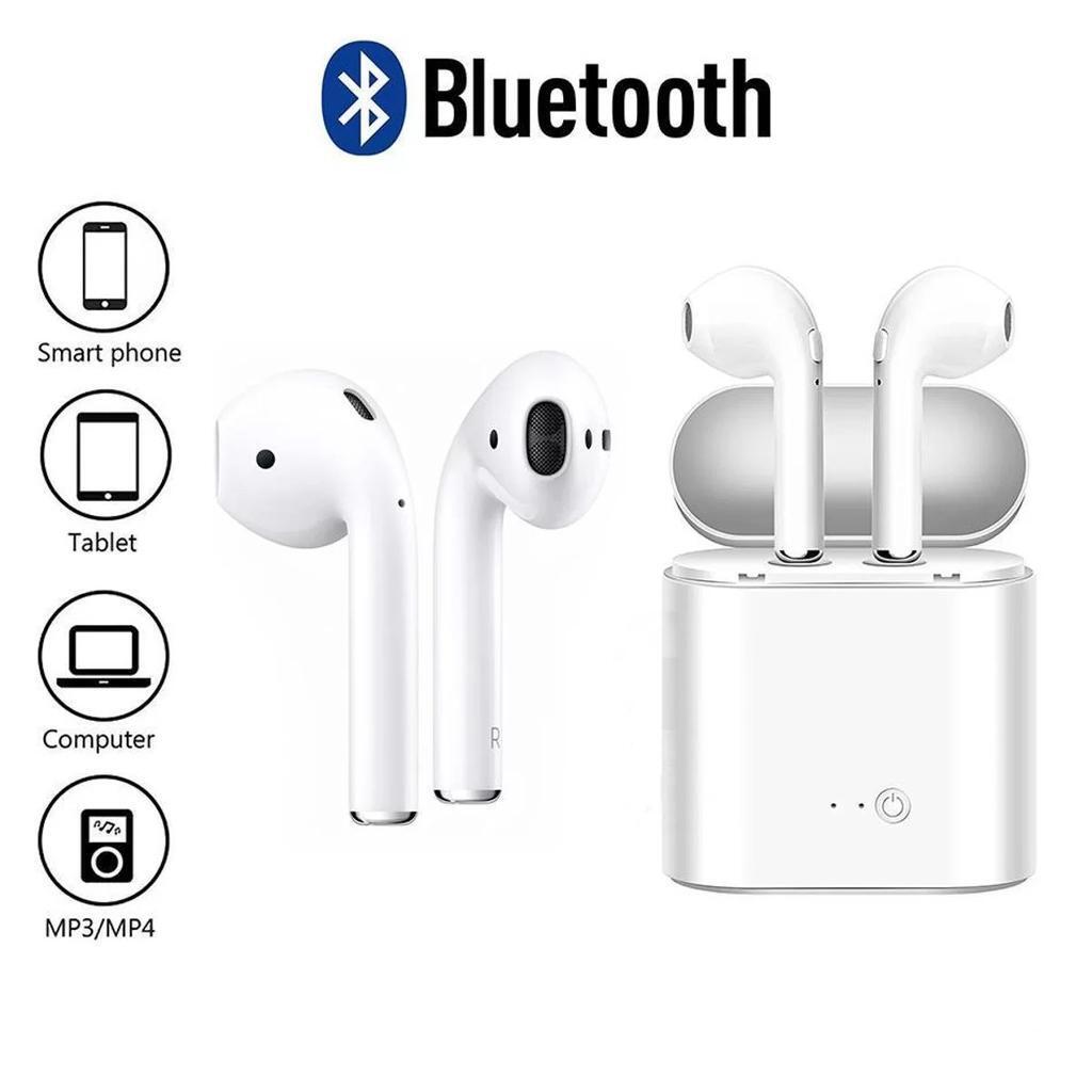 Fone de ouvido sem fio i12 tws Bluetooth 5.0 Estéreo Esportes para