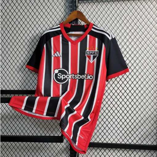 Camisa Reserva São Paulo Tricolor 23/24 Camiseta de Time Masculina Esporte Confortavel Pronta Entrega